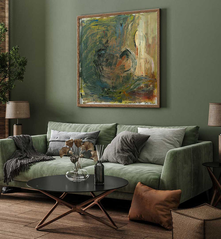 THE FRAGILITY OF THOUGHT , ABSTRACT PAINTINGS