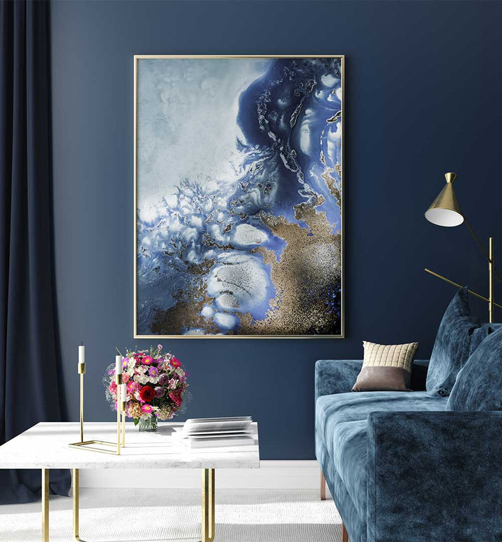 Stunning ZEN ART 'OCEAN WAVE, ABSTRACT PAINTINGS enhances any room with vibrant colors and dynamic ocean wave designs.