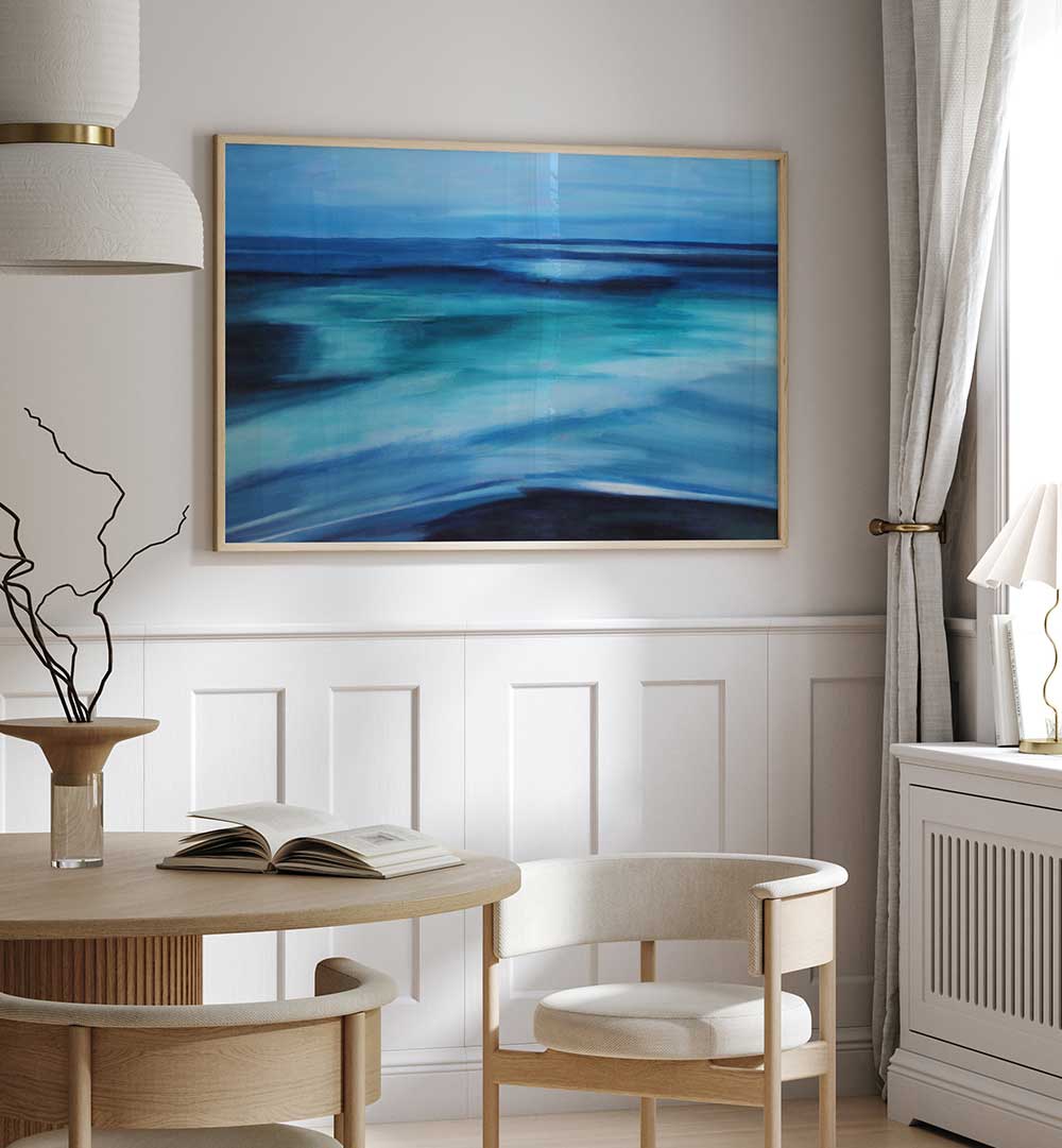 BLUES , ABSTRACT PAINTINGS