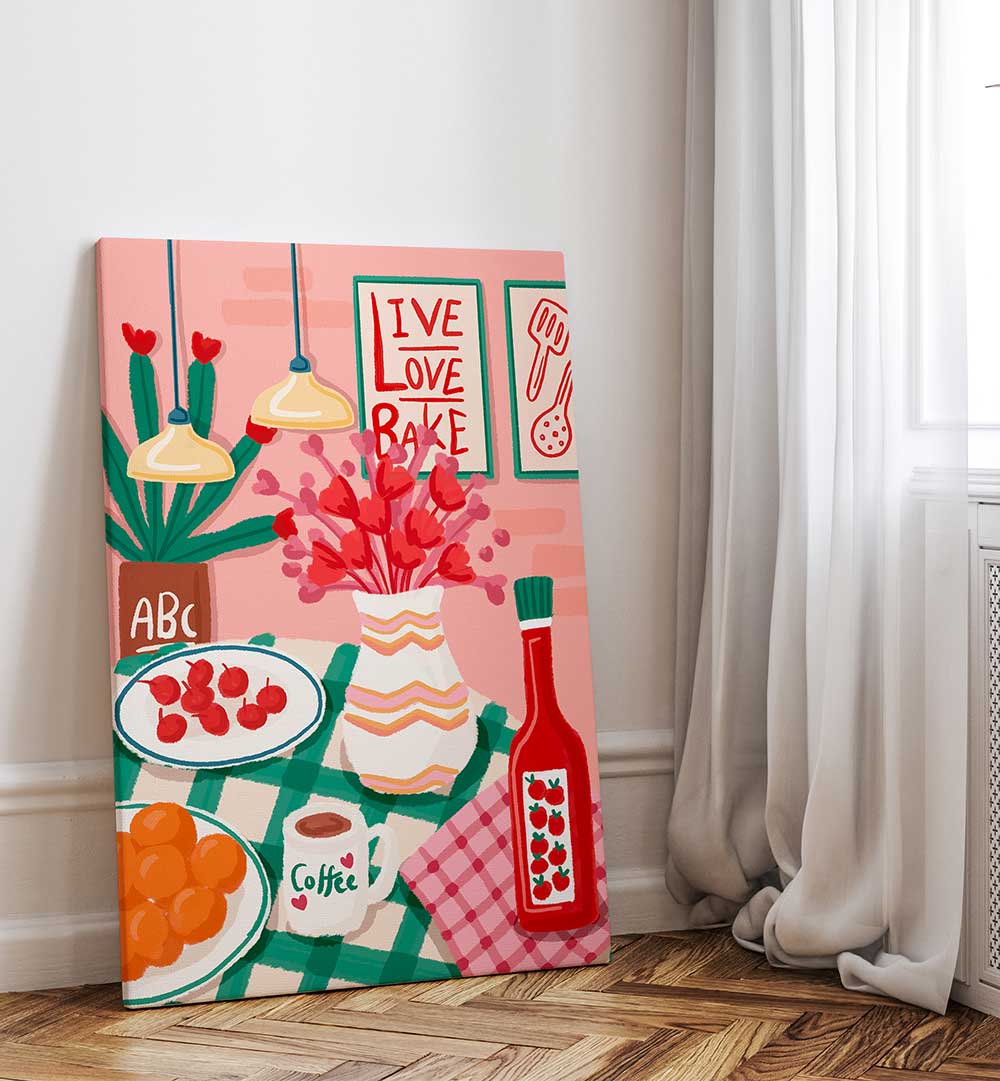 COZY KITCHEN VIBES , KITCHEN POSTERS