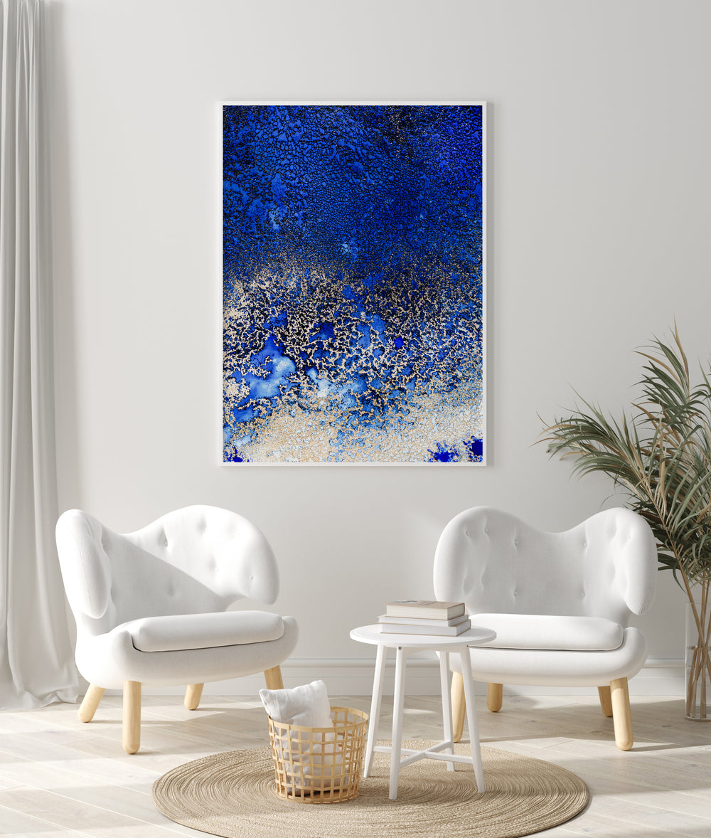 Brighten your space with SUNLIT REEF, ABSTRACT PAINTINGS, featuring vibrant colors and intricate designs.