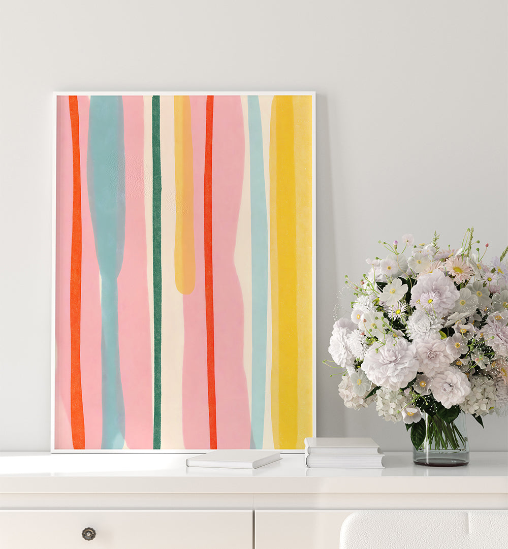 TOO COOL TO HANG BUT HERE I AM , ABSTRACT PAINTINGS