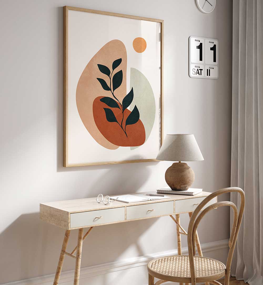 ABSTRACT GROWTH , BOHO ART PAINTINGS
