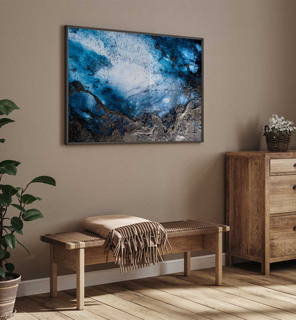 Stylish Oceanic Connecting Abstract Paintings enhance your space with vibrant colors and imaginative designs.