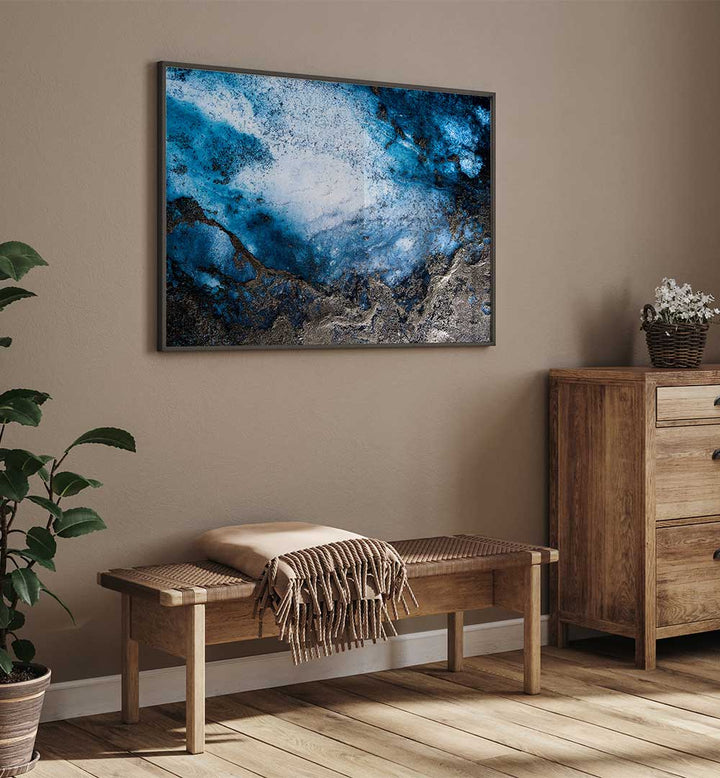 Stylish Oceanic Connecting Abstract Paintings enhance your space with vibrant colors and imaginative designs.