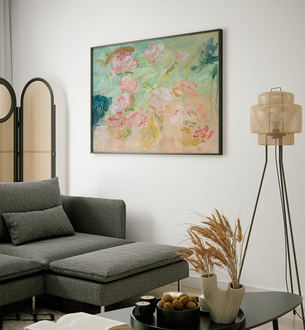 FIRST SPRING , ABSTRACT PAINTINGS