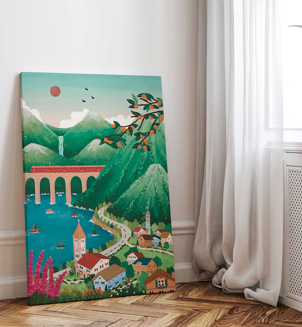 SWITZERLAND , TRAVEL POSTERS