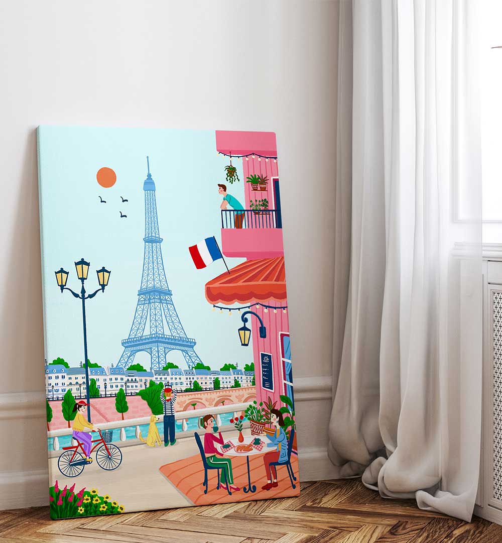 PARISIAN DAYDREAM , TRAVEL POSTERS