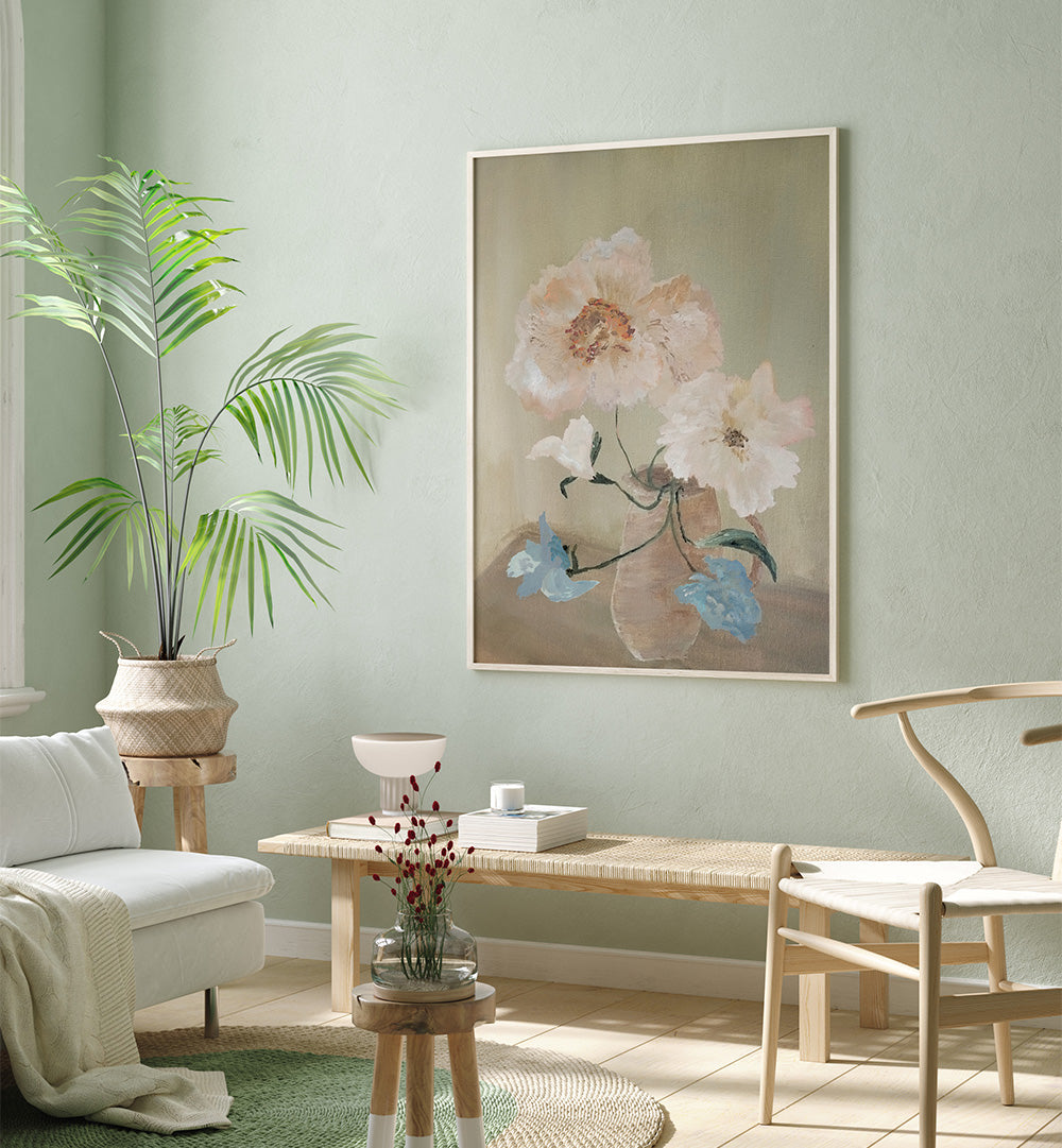 ICELANDIC POPPIES II , FLORAL FLOWER PAINTINGS