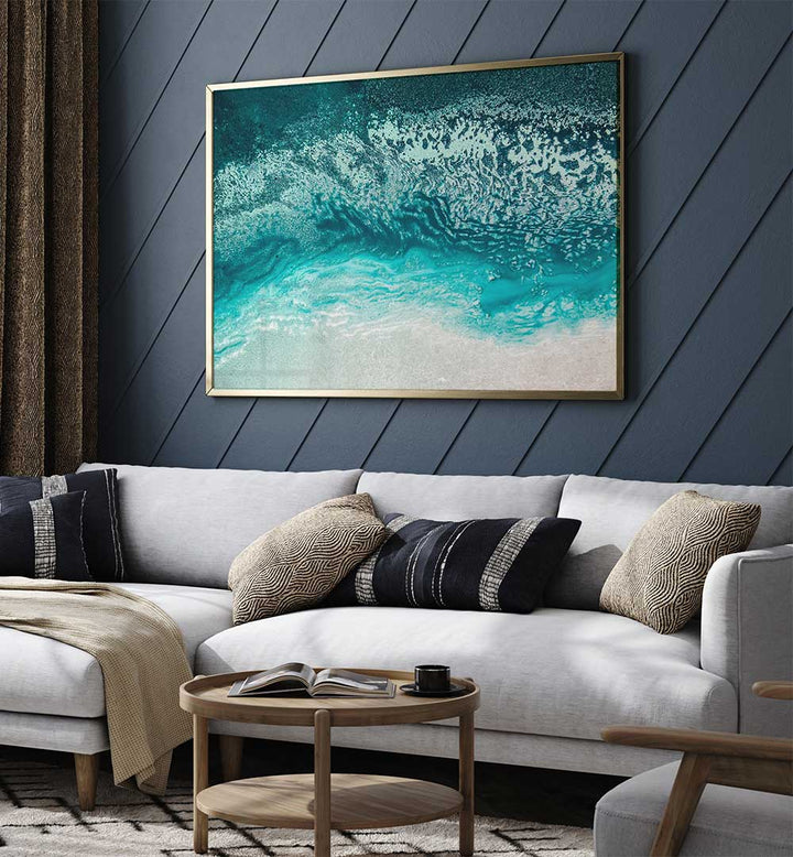Elevate your decor with BLUE AQUA FLOATING, ABSTRACT PAINTINGS, showcasing vibrant colors and fluid designs.