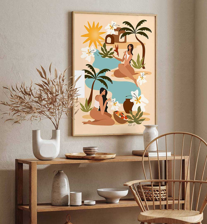 ISLAND SERENITY , BEACH PAINTINGS