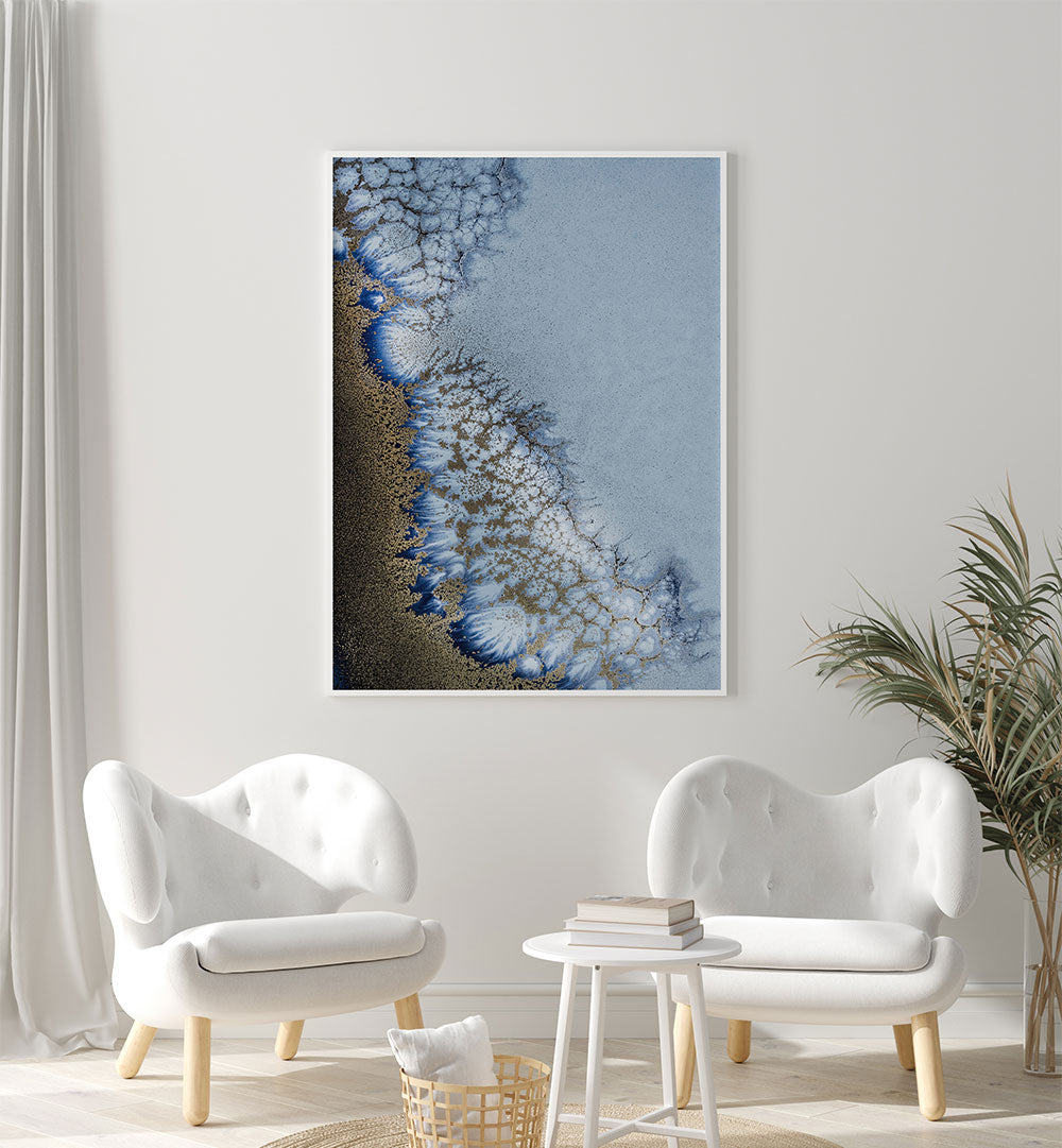 Elevate your space with GILDED RHYTHMS, ABSTRACT PAINTINGS showcasing vibrant colors and intricate patterns.