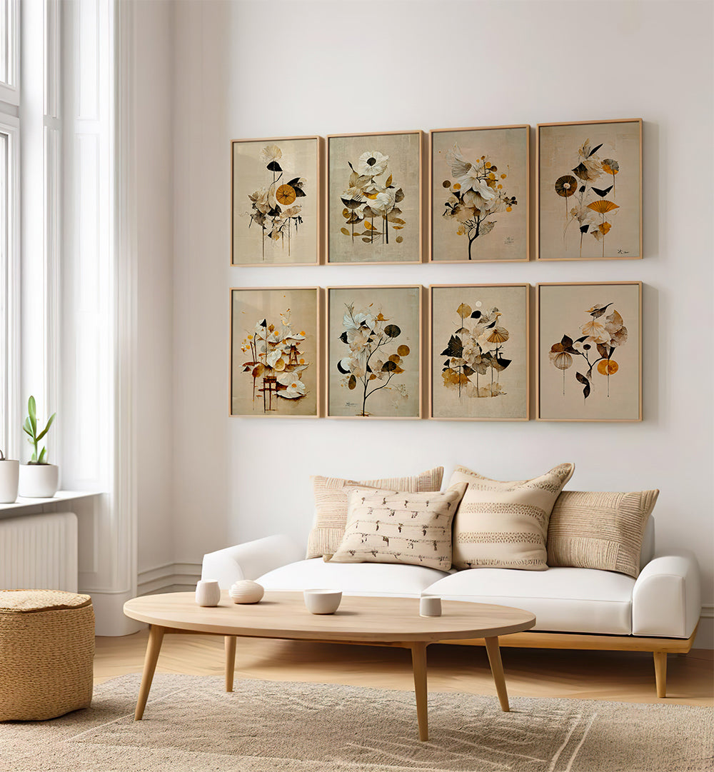 SEPIA GARDEN , GALLERY WALLS & SETS