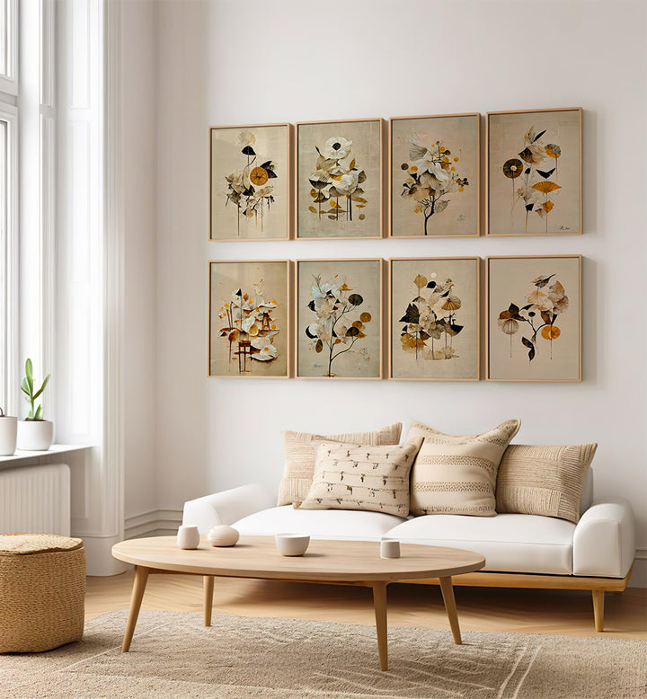 SEPIA GARDEN , GALLERY WALLS & SETS