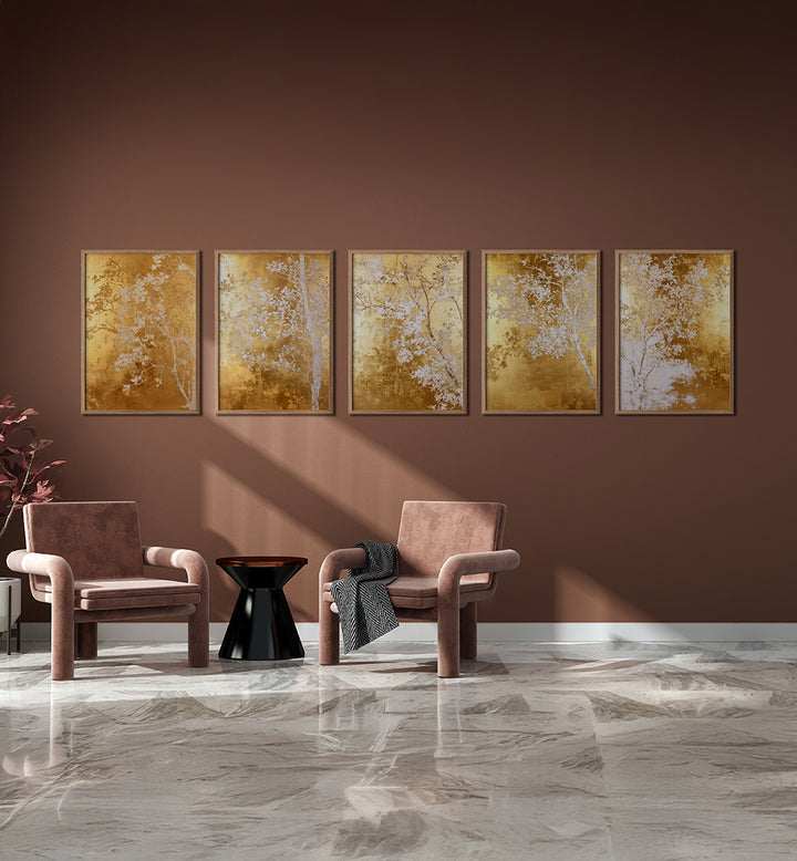 GOLDEN SERENITY GALLERY WALL , GALLERY WALLS & SETS
