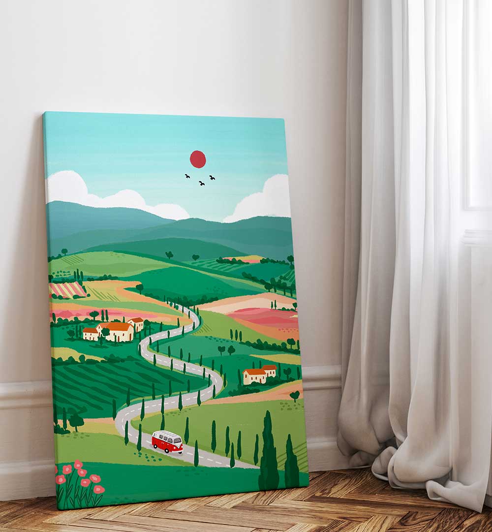 TUSCANY , TRAVEL POSTERS