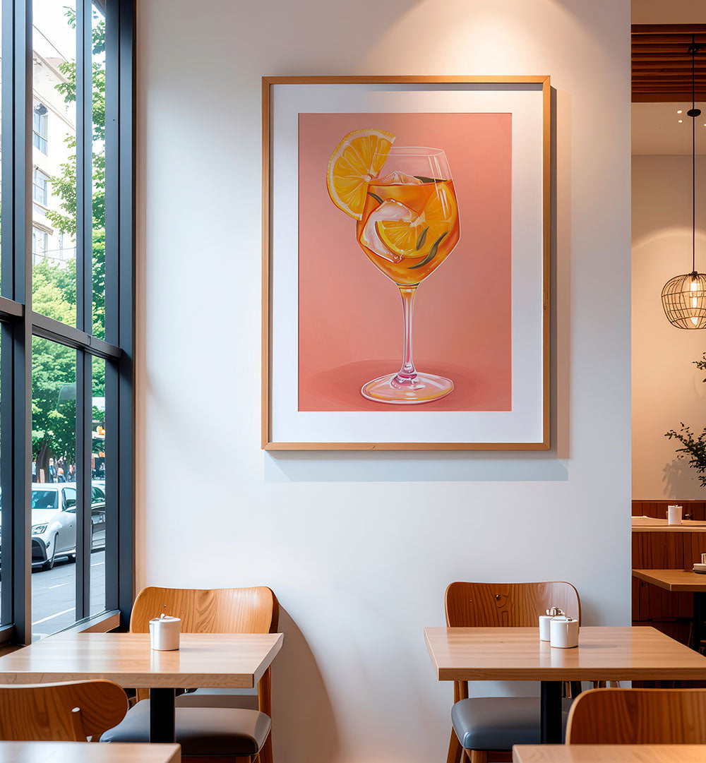 APEROL SPRITZ , BAR & CAFE ART
