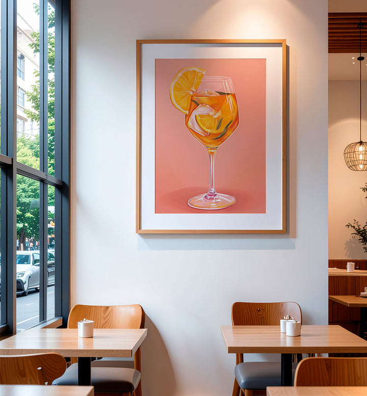 APEROL SPRITZ , BAR & CAFE ART