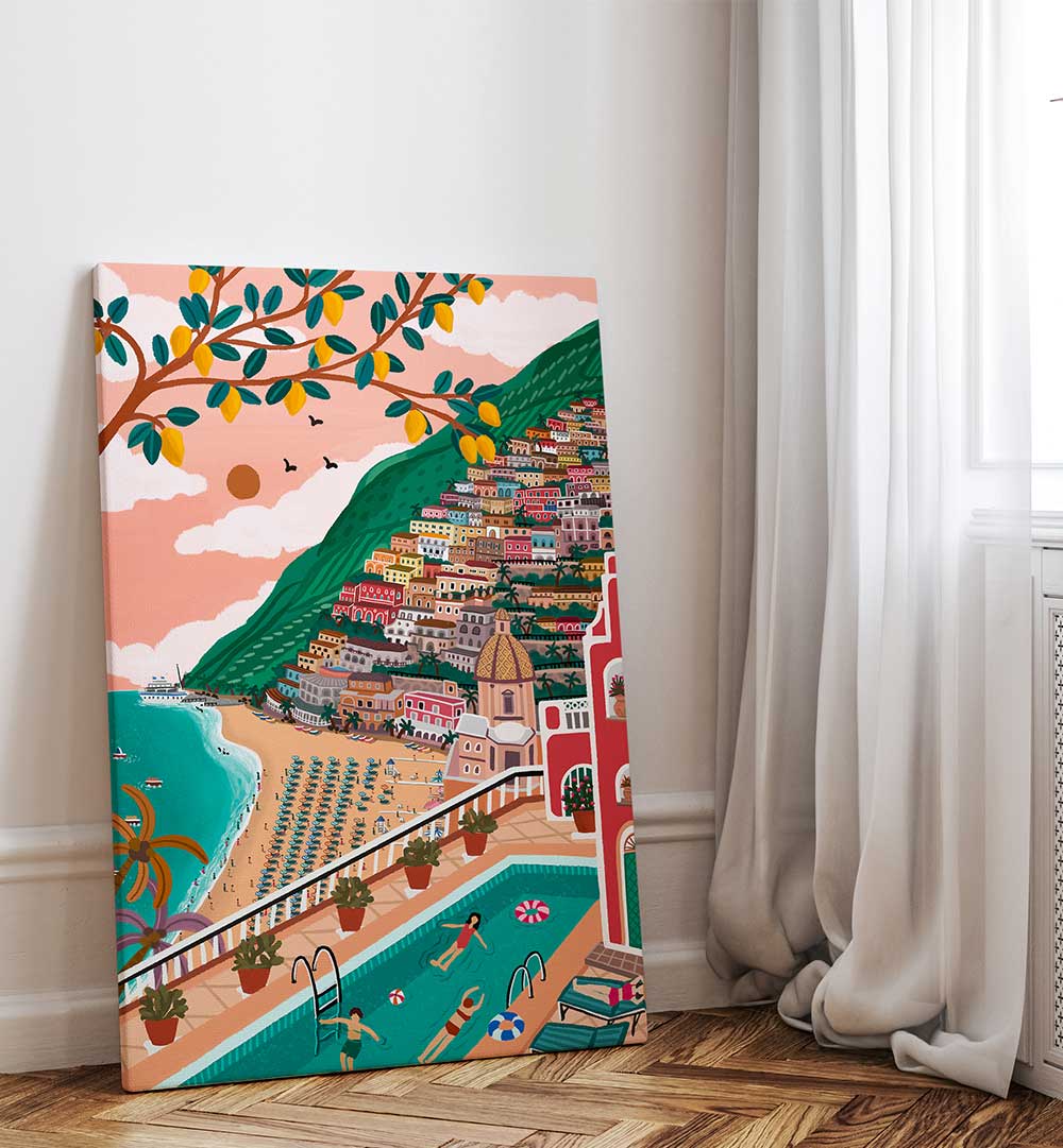 POSITANO , TRAVEL POSTERS