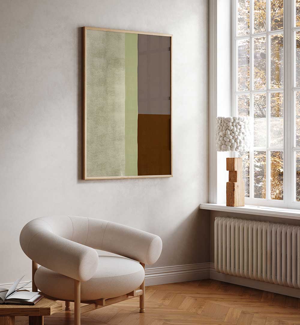 EARTHY ABSTRACTIONS II , ABSTRACT PAINTINGS