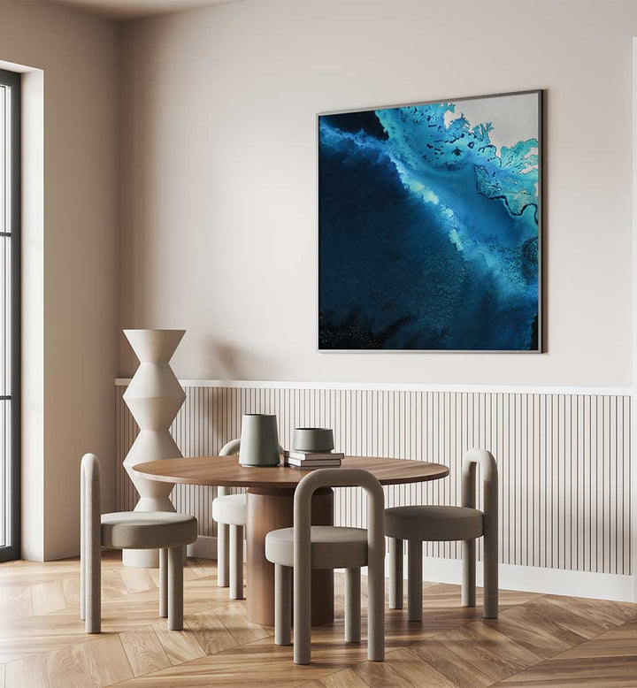 Elevate your space with Maritime Majesty, Abstract Paintings, featuring vibrant colors and elegant design.