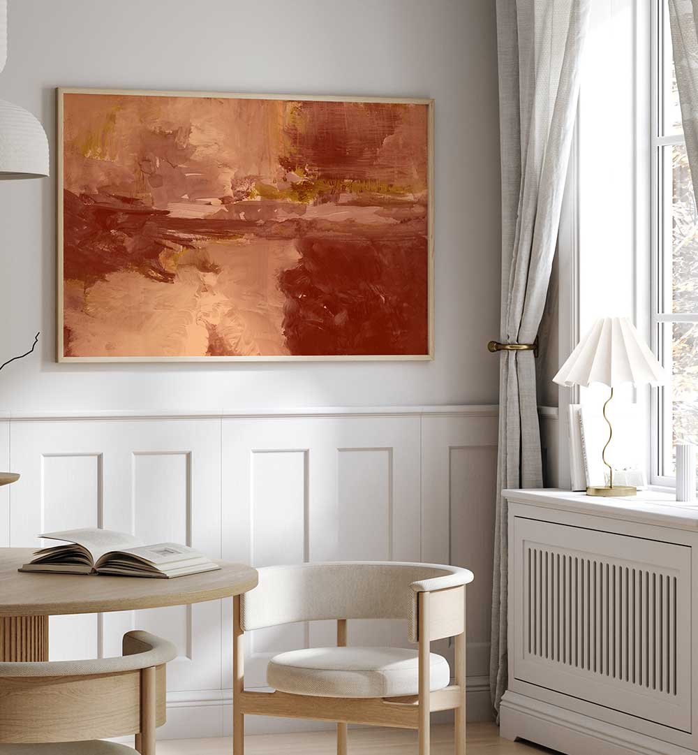 Transform your space with A PEACEFUL PANORAMA, ABSTRACT PAINTINGS showcasing vibrant colors and serene designs.
