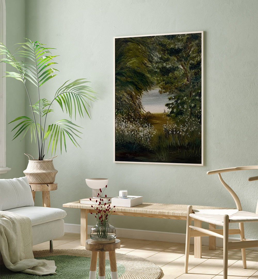 THE LAKES , FLORAL FLOWER PAINTINGS