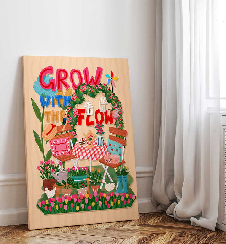 GROW WITH THE FLOW , FASHION POSTERS