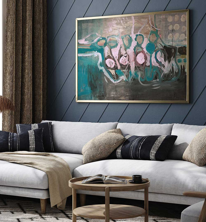 DEEP WOODS , ABSTRACT PAINTINGS