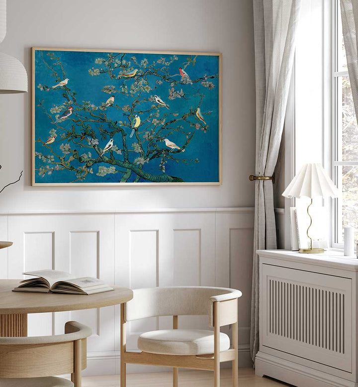 BIRDS IN BLOSSOM , ANIMAL PAINTINGS