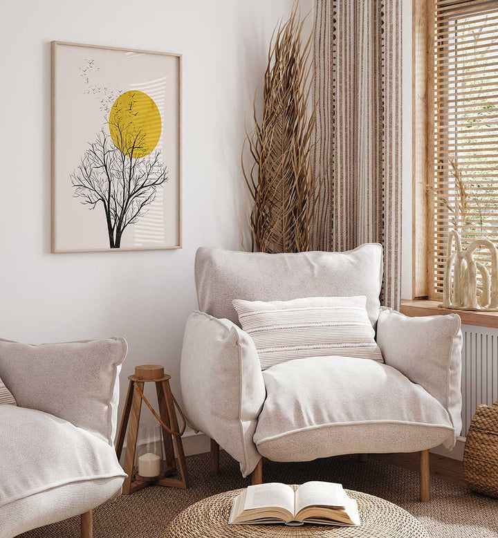 ABOVE THE TREES , LANDSCAPE PAINTINGS
