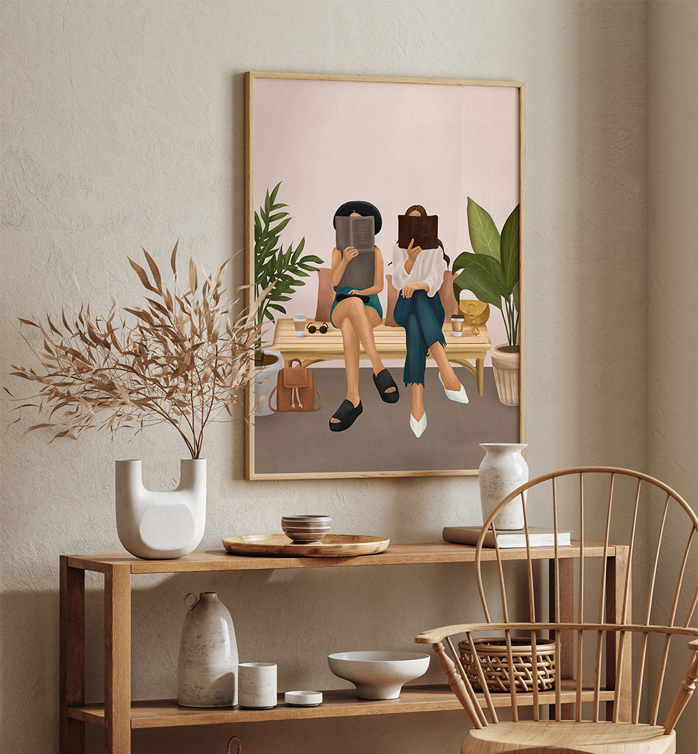 WE'RE READING , FASHION POSTERS