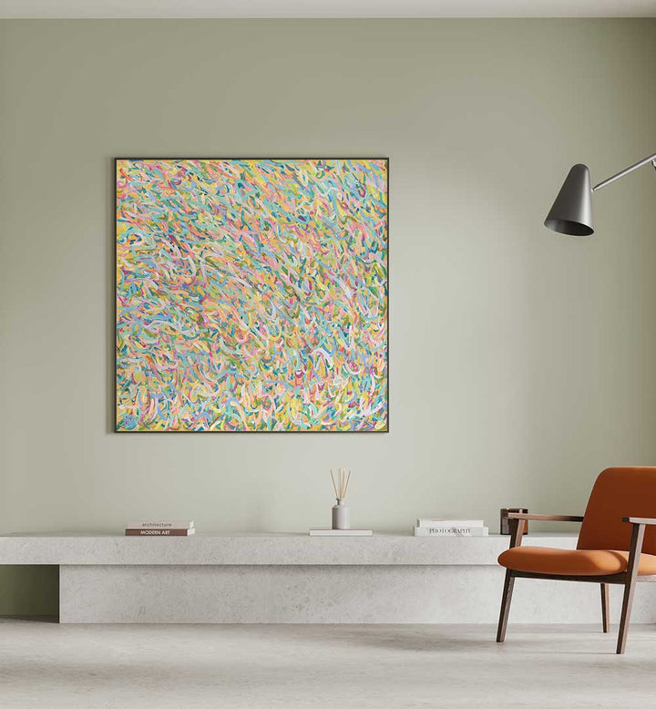 SUNSHINE MOLECULES , ABSTRACT PAINTINGS