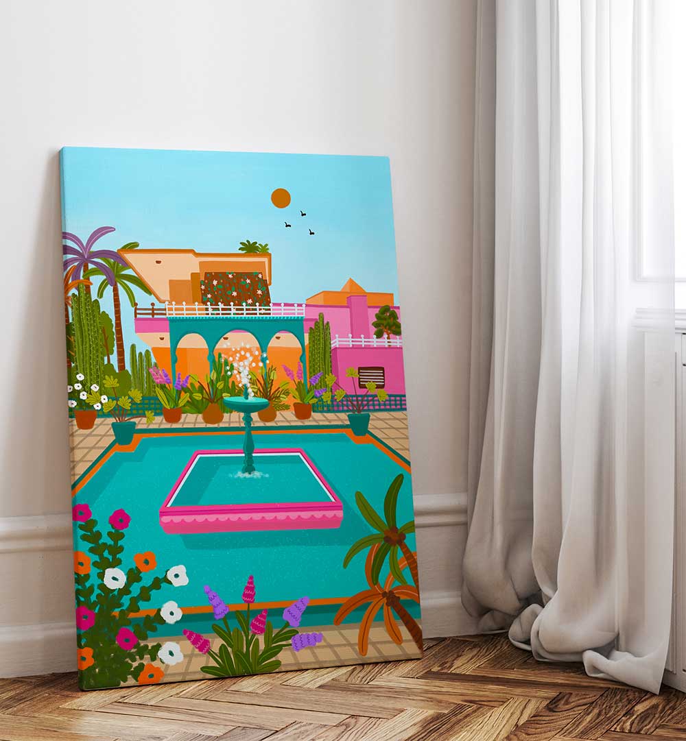 JARDIN MAJORELLE , TRAVEL POSTERS