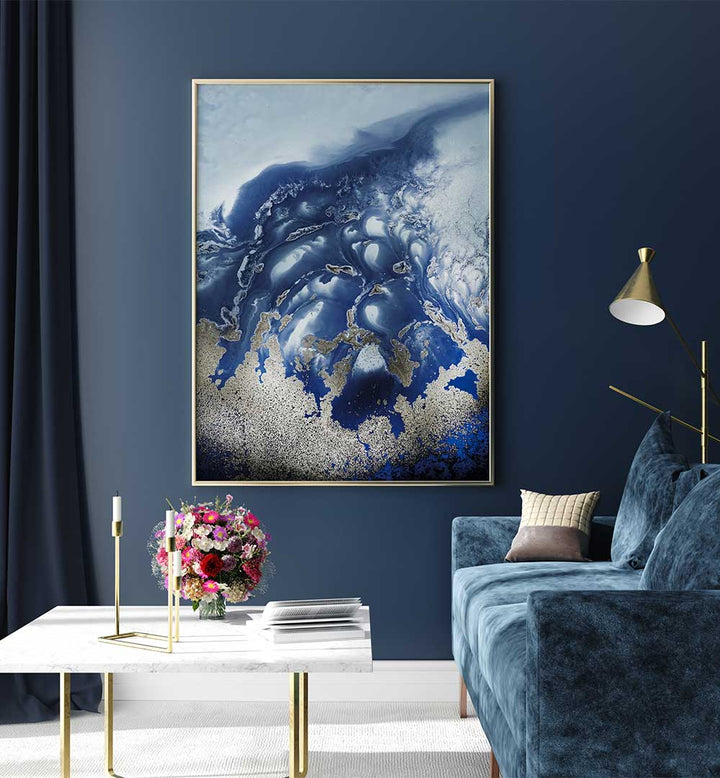 Transform your space with SOOTHING OCEAN WAVE, ABSTRACT PAINTINGS that evoke calm and serenity in any room.