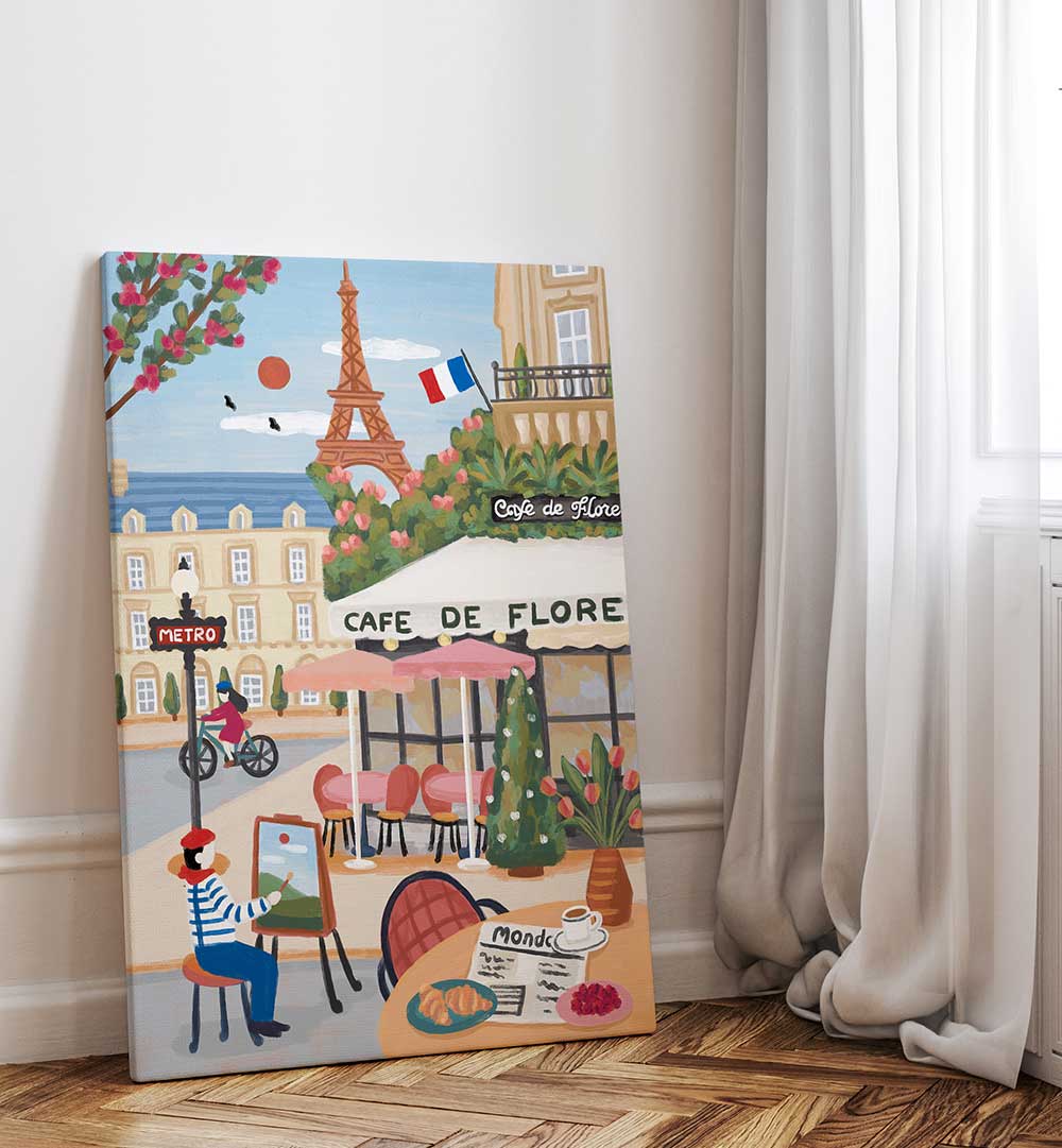 PARIS CAFE , TRAVEL POSTERS