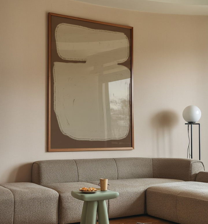 Elevate your decor with The Miuus Studio's MODERN SHAPE VASE, featuring stunning ABSTRACT PAINTINGS for a chic look.