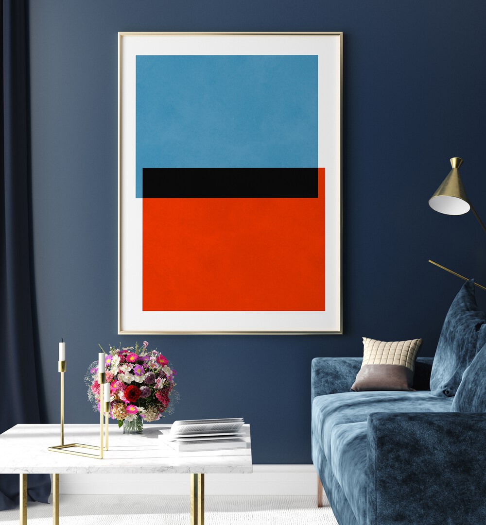 Brighten your space with COLORFUL OVERLAY VII, GEOMETRIC ART PRINTS, featuring vibrant blocks of color and modern design.