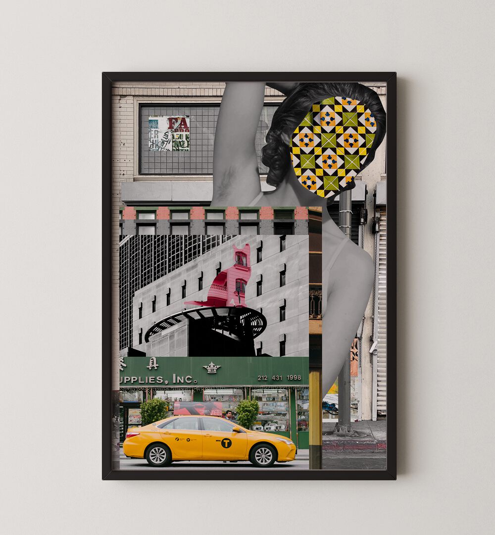 Transform your space with the COLLAGE GALLERY WALL, featuring vibrant art and eclectic style for stunning gallery walls.