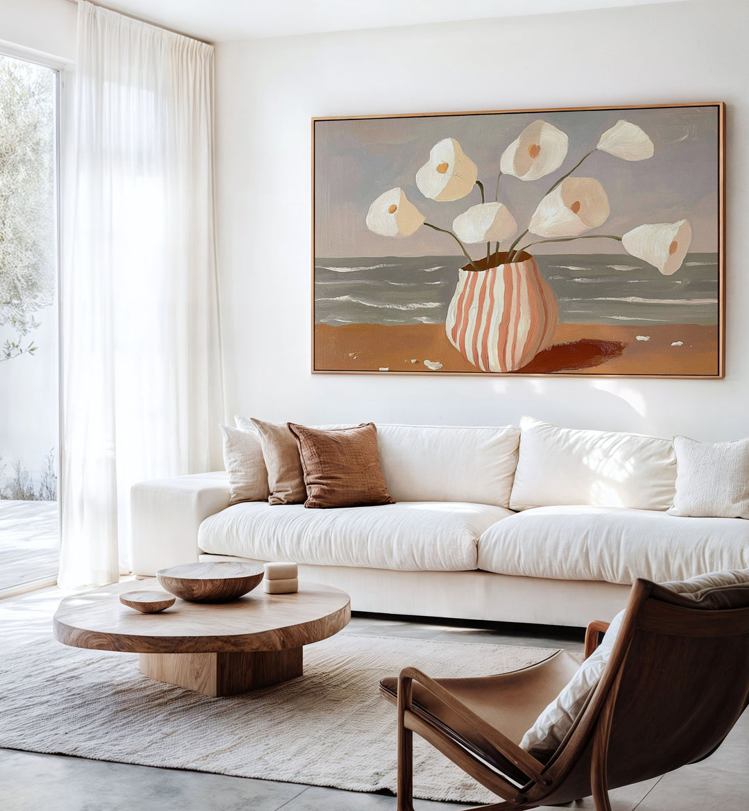 Discover BOATS IN THE HARBOR II, a stunning art piece that enhances any home with its serene nautical beauty.