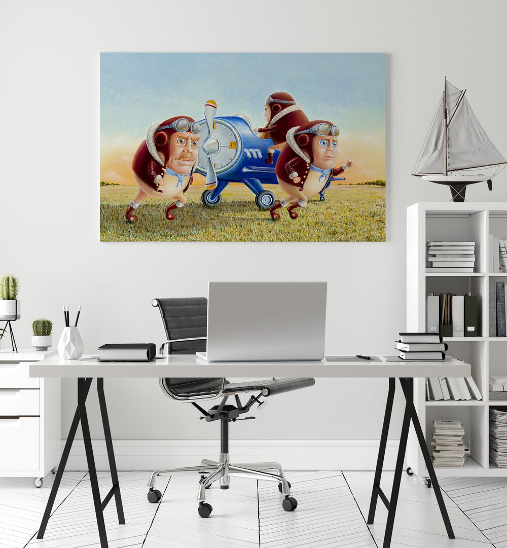 Colorful SCRAMBLED EGGS, COMIC POSTERS brighten up any space, showcasing creativity perfect for breakfast lovers.