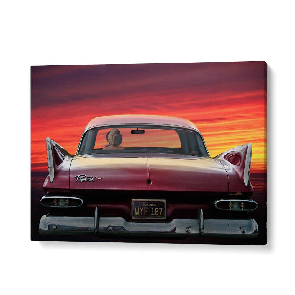 AUTOMOTIVE painting - PLYMOUTH SAVOY by Asianmonk