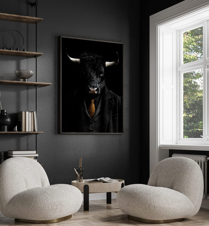 WILD SUITS - BULL , ANIMAL PAINTINGS