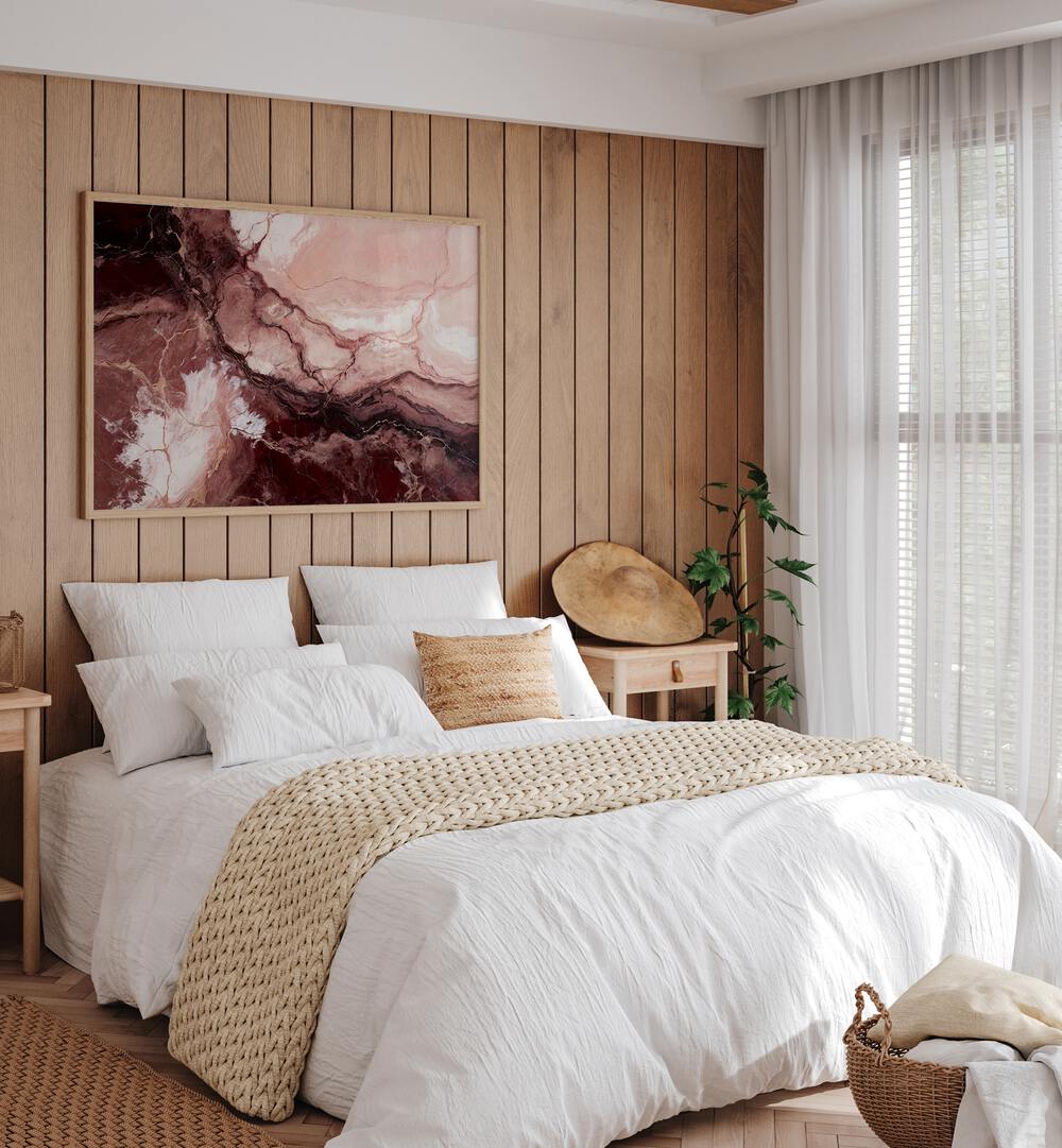 Rosewood Echoes, abstract paintings that enhance any space with stunning colors and artistic flair. Perfect for your home.