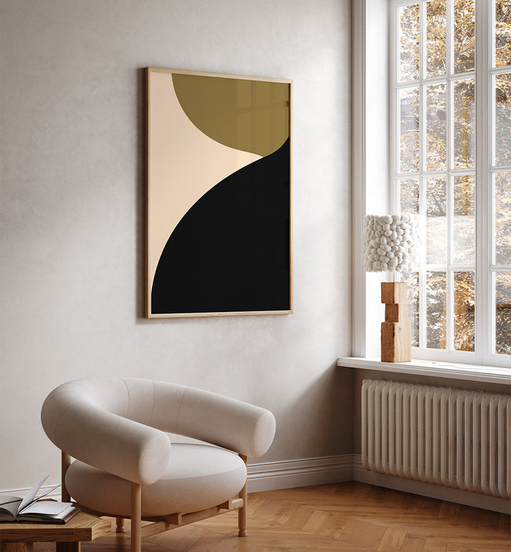 MINIMAL ABSTRACT CURVES , ABSTRACT PAINTINGS