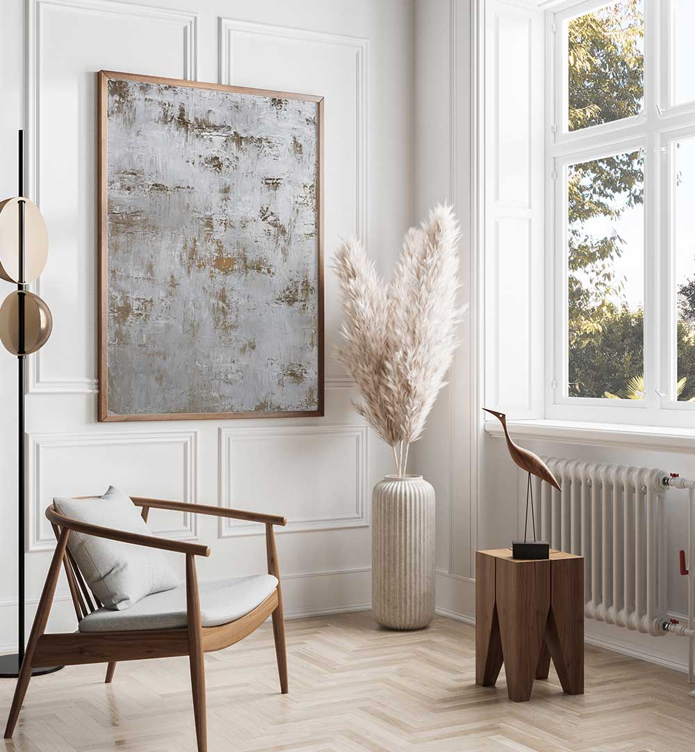 GILDED FROST , ABSTRACT PAINTINGS