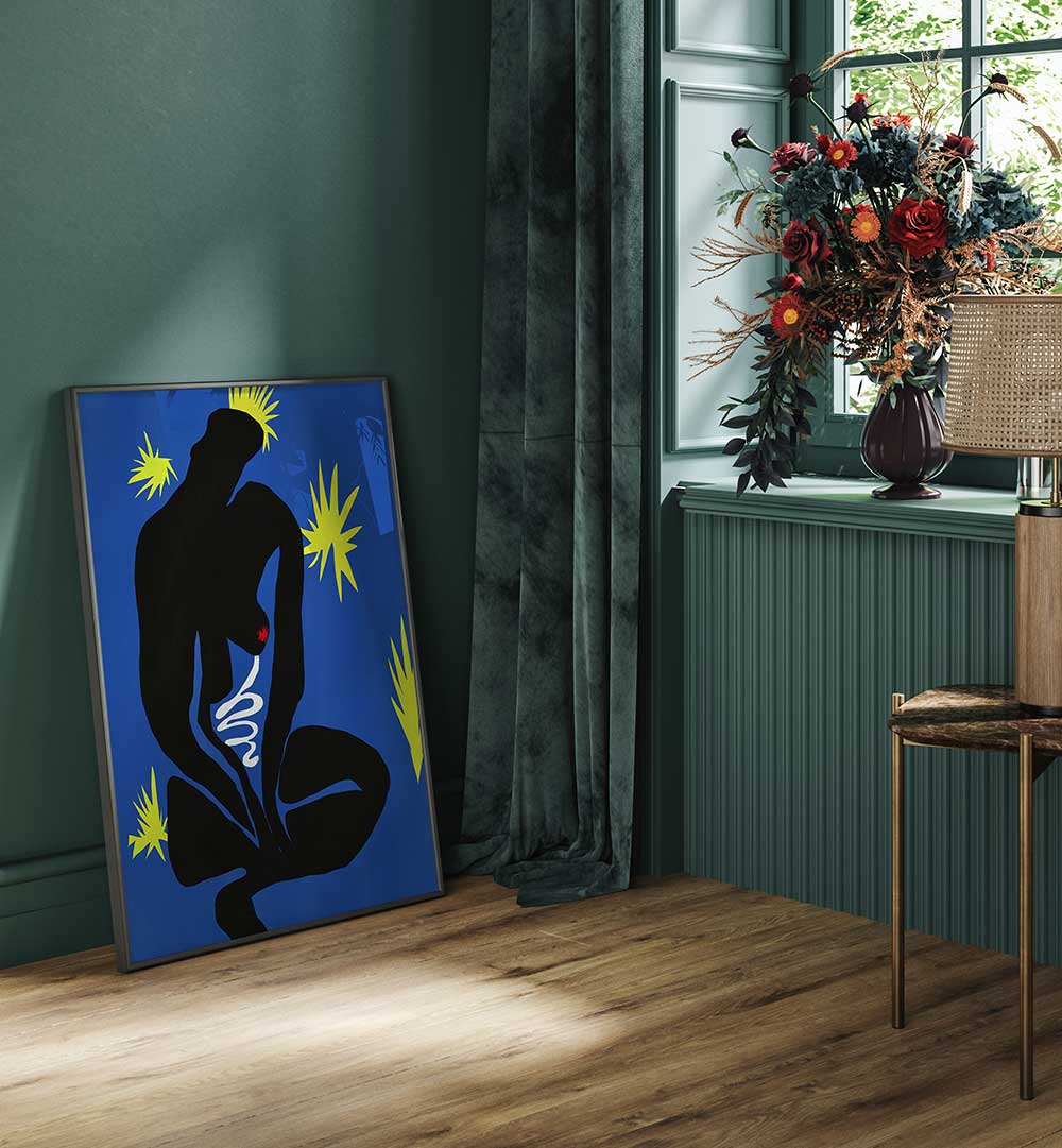 SILHOUETTE OF A FIGURE , PORTRAITS & FIGURATIVE ILLUSTRATIONS