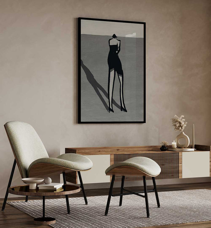 PORTRAIT AND SHADOW , PORTRAITS & FIGURATIVE ILLUSTRATIONS