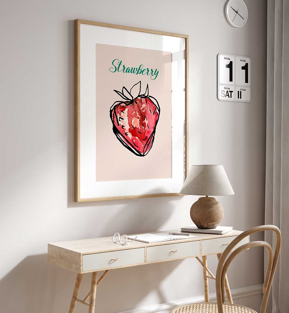 STRAWBERRY CHARM , KITCHEN POSTERS