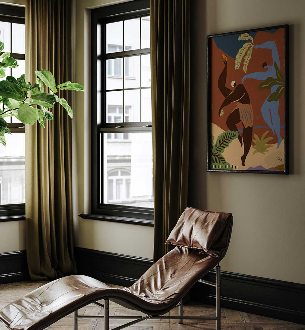 Wild Rhythm , BOHO ART PAINTINGS